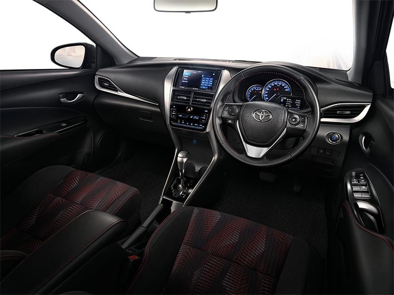 Interior-Console ใหม่ Toyota Yaris Ativ 2017 !!