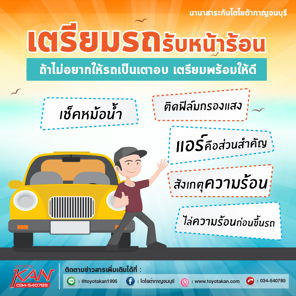 มีค-03 เตรียมรถ รับหน้าร้อน !!