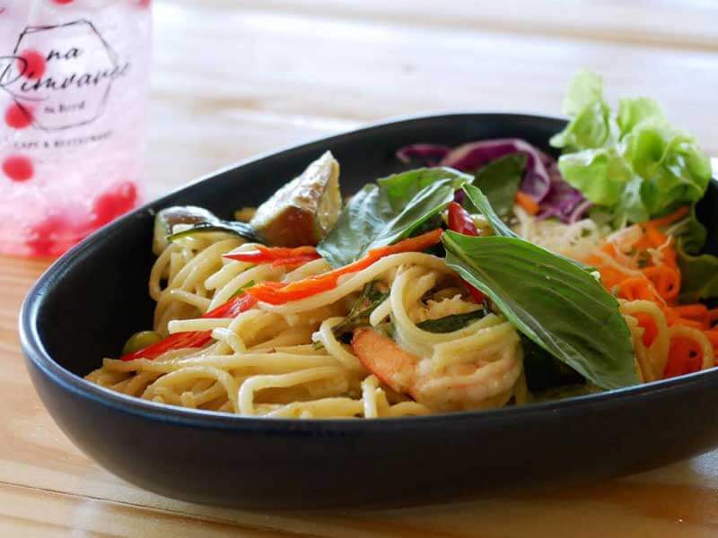 Spaghetti-Green-Curry ณ ริมวารี ร้านสุดโรแมนติก