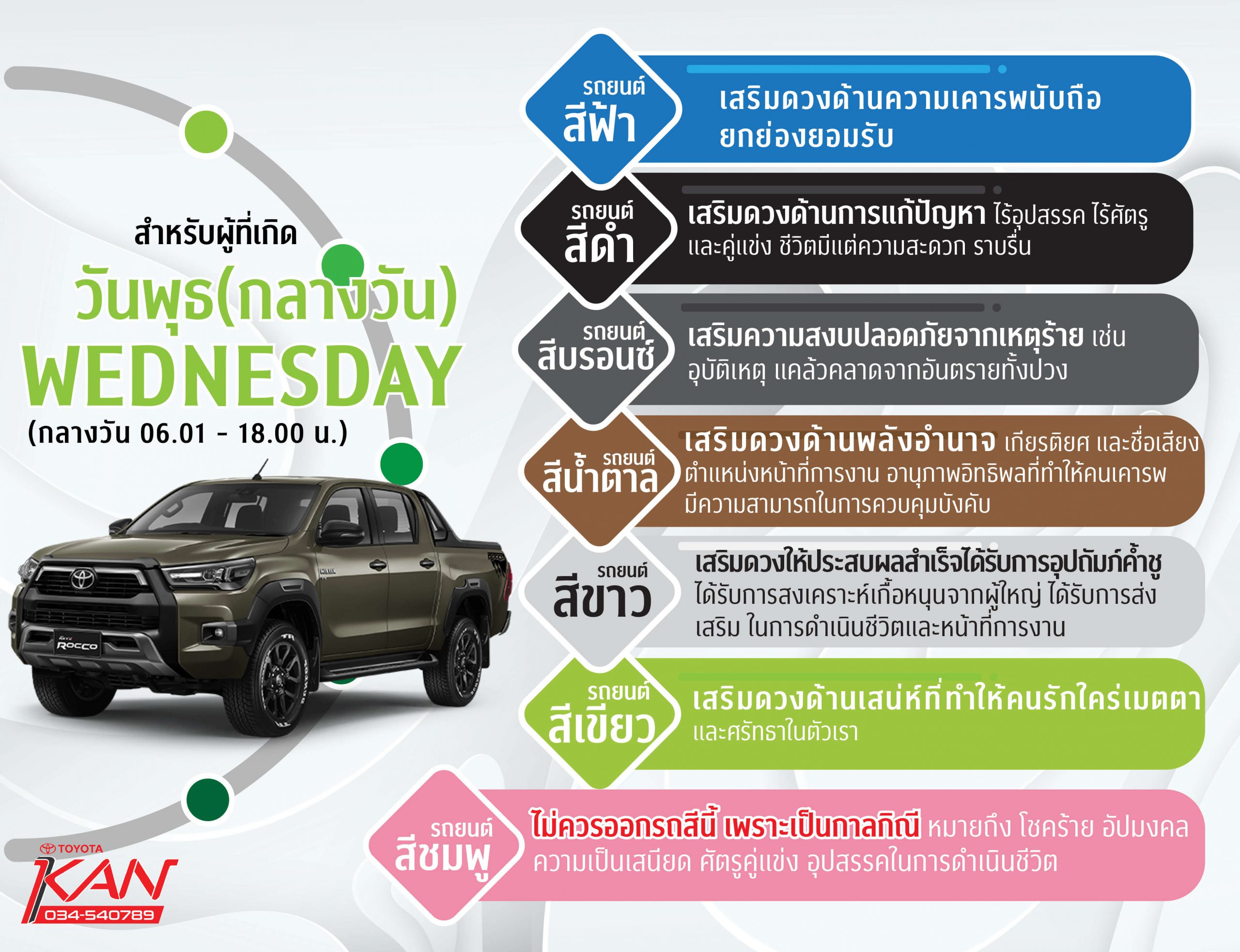 สีรถ-4-scaled สายมูเตลูมาทางนี้ ฤกษ์ออกรถ 2564