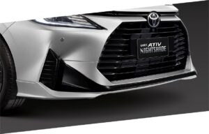 Lusso_ATIV-Nightshade_Front_skirt-300x192 เปิดสเปคToyota Yaris ATIV Nightshade รุ่นพิเศษ