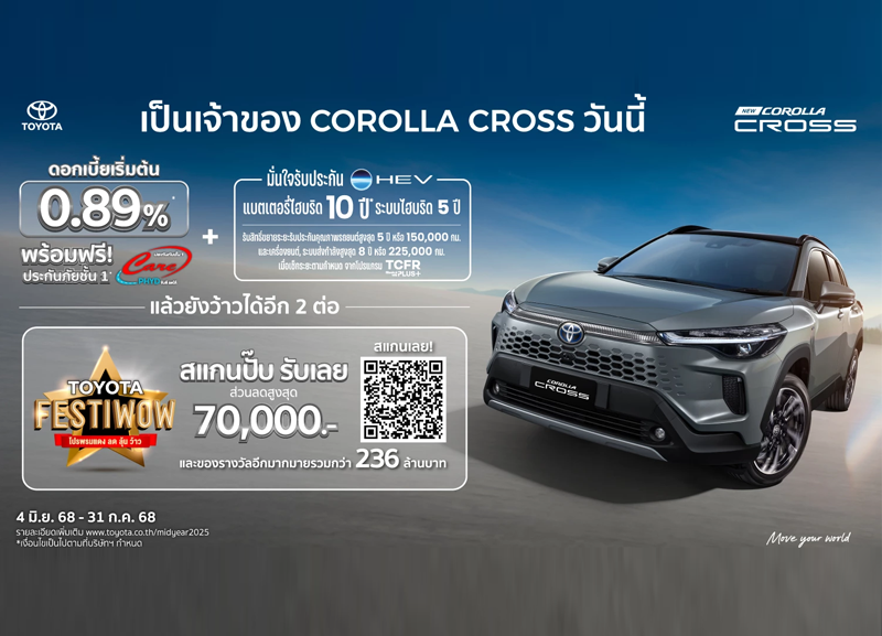 cover-cross-800x577 ข้อเสนอสุดพิเศษสำหรับ New Corolla Cross