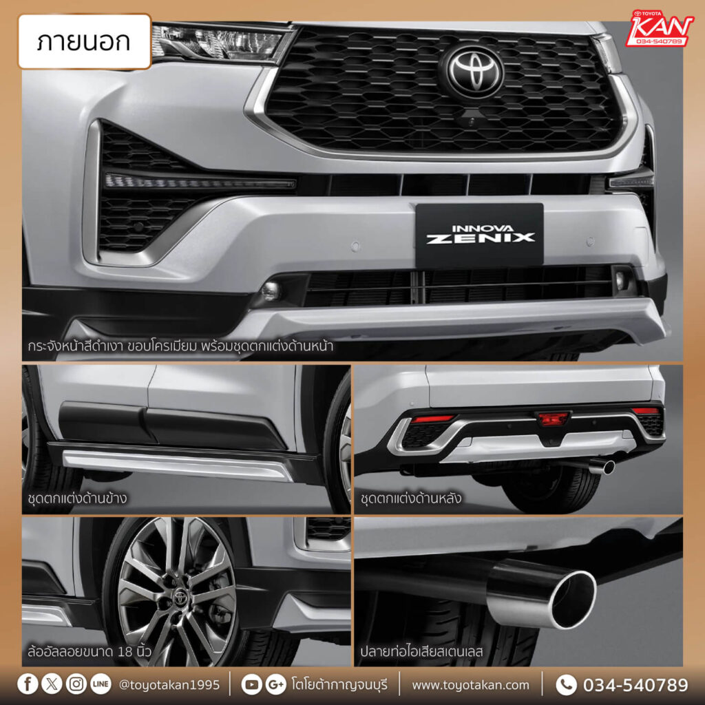 Innova-zenix-Spec-4-1024x1024 เปิดสเปค New TOYOTA INNOVA ZENIX 2025