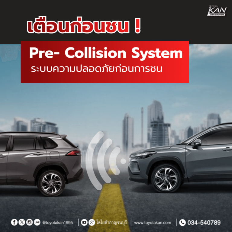 TOYOTA SAFETY SENSE เทคโนโลยีความปลอดภัยที่คนใช้รถไว้วางใจ