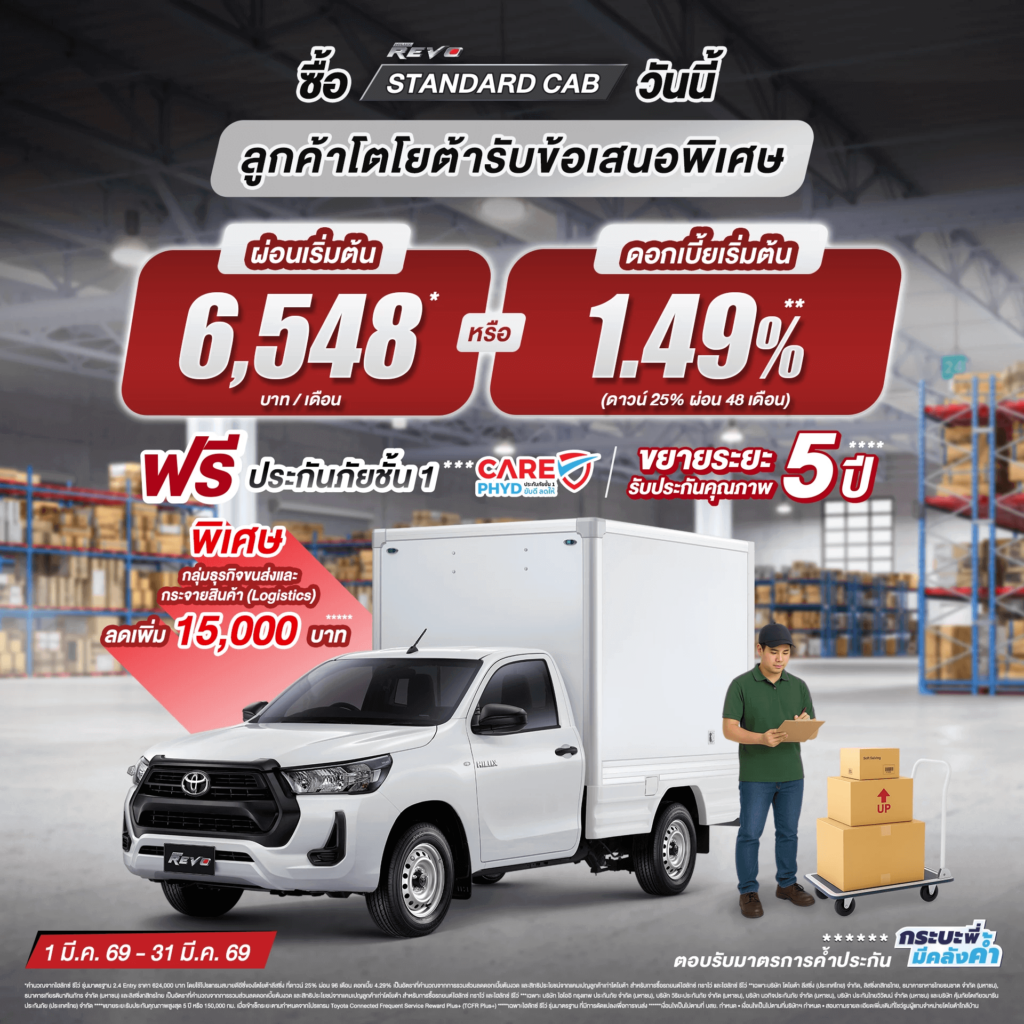 standard-cab-1024x1024 ซื้อไฮลักซ์ รีโว่ รุ่นมาตรฐาน