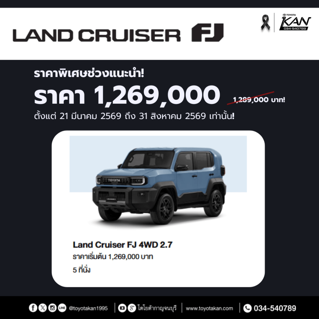 land-cruiser-fj-1024x1024 รีวิว Toyota Land Cruiser FJ